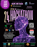 ZENAI 24HRS HACKATHON Hackathon Poster